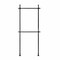 Ceiling Top & Floor Metal Closet Garment Rack Clothes Storage Hanger Organizer